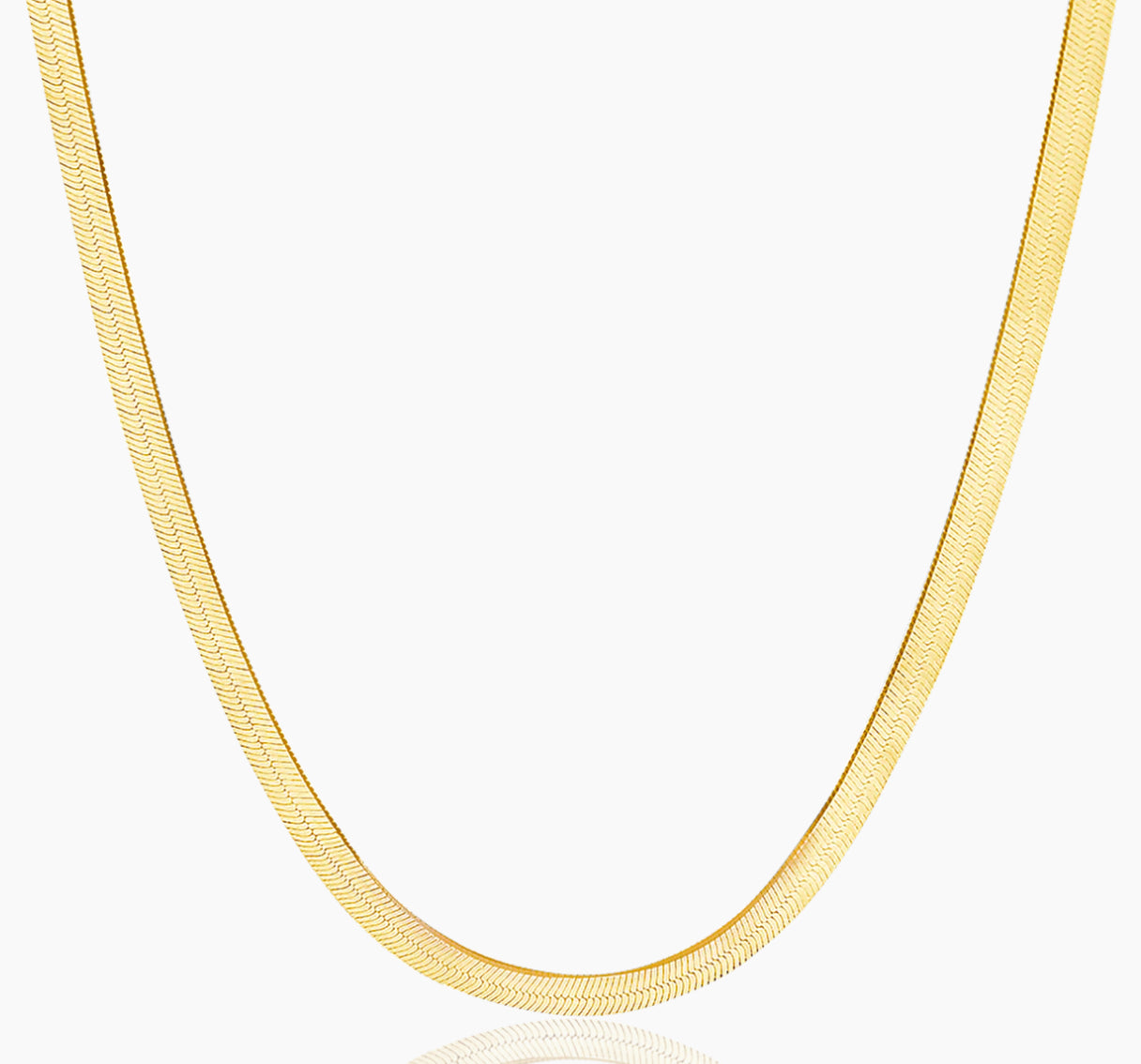 Gold dipped S link necklace